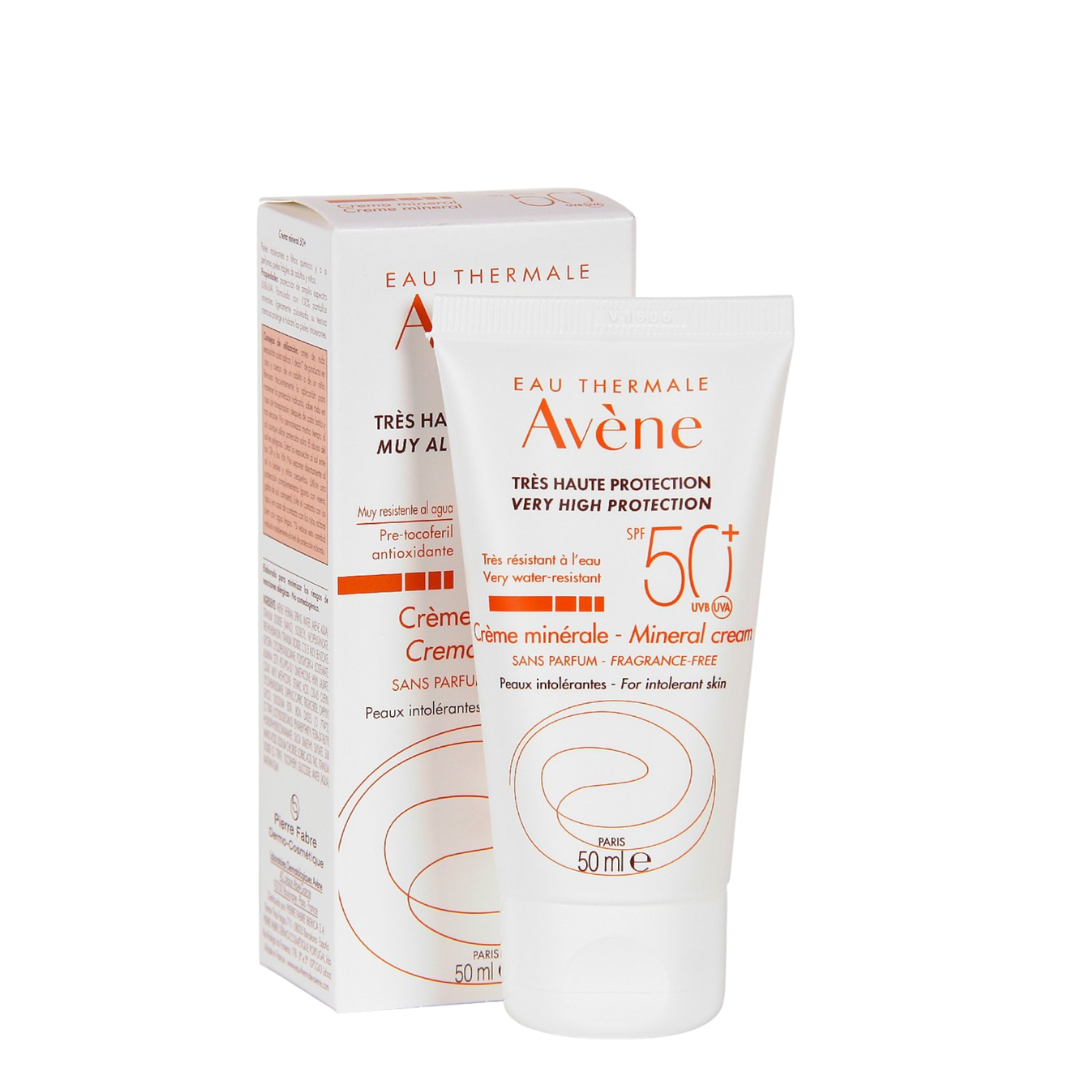 Avene Solar Crema Mineral SPF 50+ 50 ml