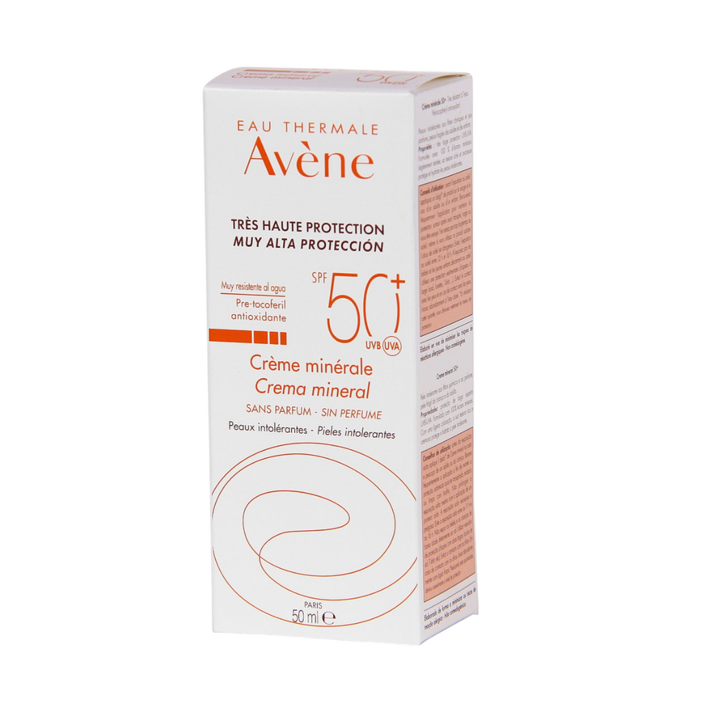 Avene Solar Crema Mineral SPF 50+ 50 ml
