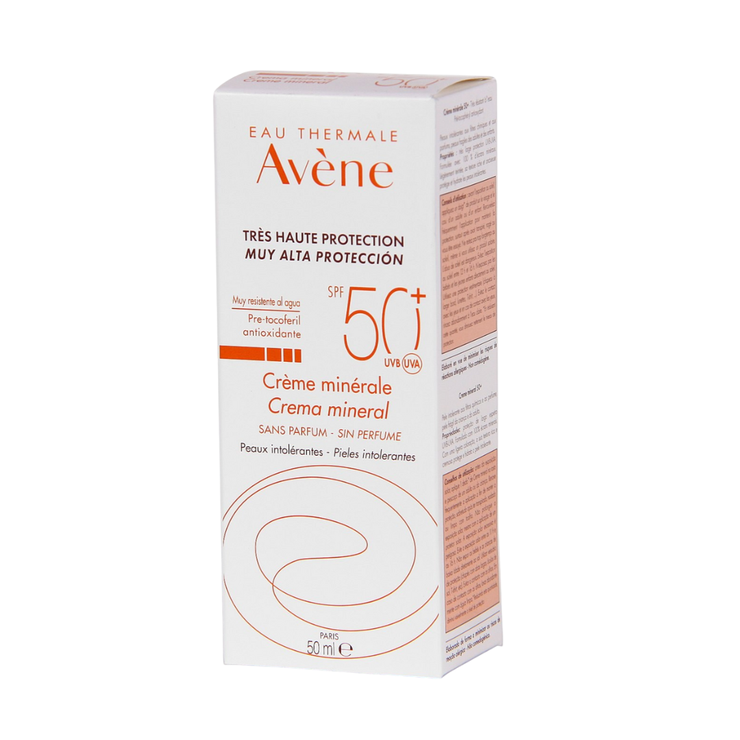 Avene Solar Crema Mineral SPF 50+ 50 ml