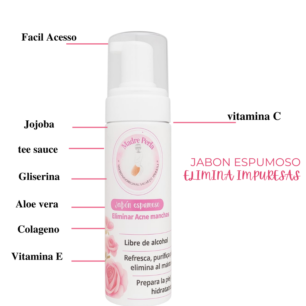 JABÓN ESPUMOSO PARA ROSTRO