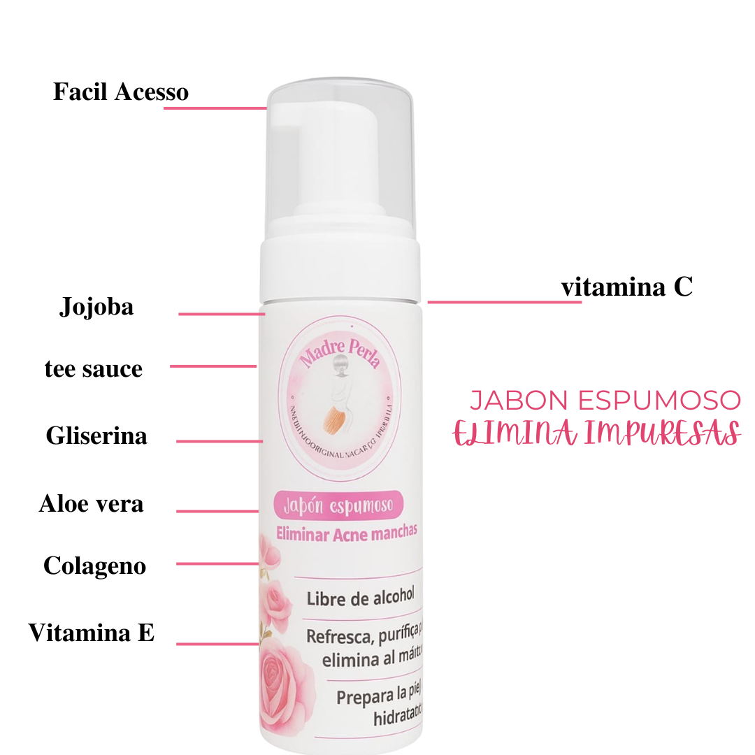 JABÓN ESPUMOSO PARA ROSTRO
