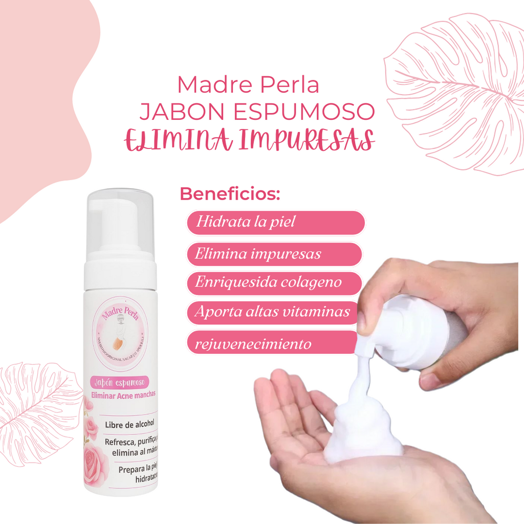 JABÓN ESPUMOSO PARA ROSTRO
