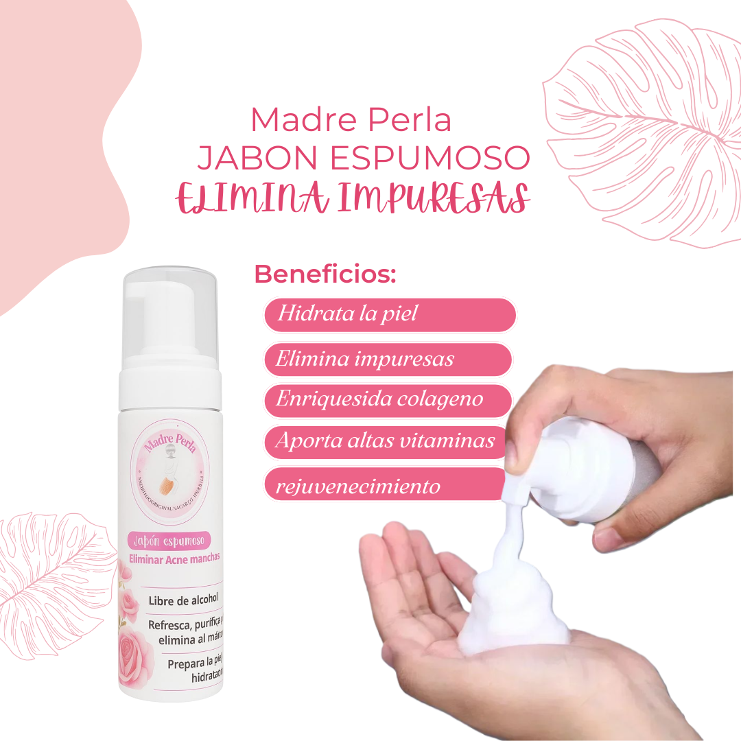 JABÓN ESPUMOSO PARA ROSTRO