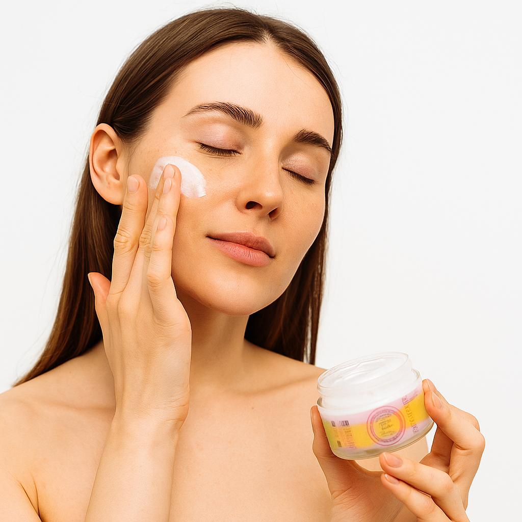Crema Hidratante Madre Perla – Regeneración y Elasticidad Nocturna
