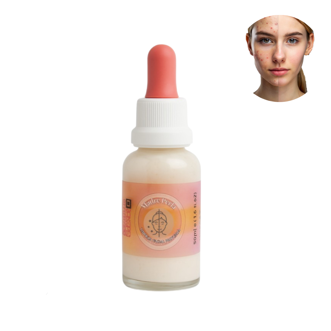 Tónico Facial 7 en 1 Madre Perla - Elimina Manchas, Cicatrices y Acné