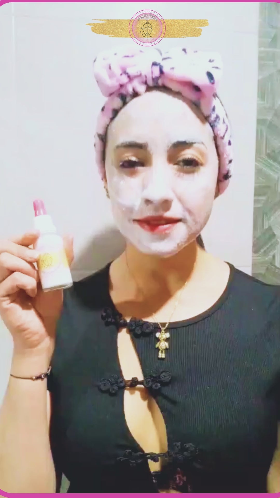 Tónico Facial 7 en 1 Madre Perla - Elimina Manchas, Cicatrices y Acné
